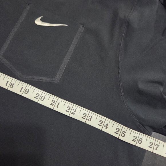 Nike Golf Dri-FIT Black Polo Shirt Men’s XXL Standard Fit Performance - Picture 5 of 8